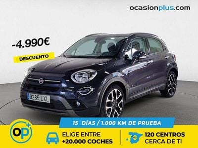 Usado Fiat 500X Cross 130 CV (95 kW) 2022 Gris SUV