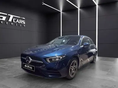 Usado Mercedes A250 AMG 218 CV (160 kW) 2020 Azul Berlina