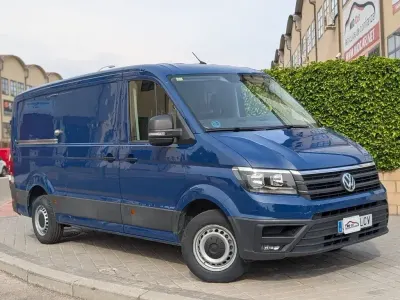 Usado VW Crafter 102 CV (75 kW) 2019 Azul Van