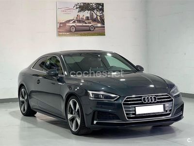 Usado Audi A5 S-Line 190 CV (139 kW) 2017 Gris / plata Coupe
