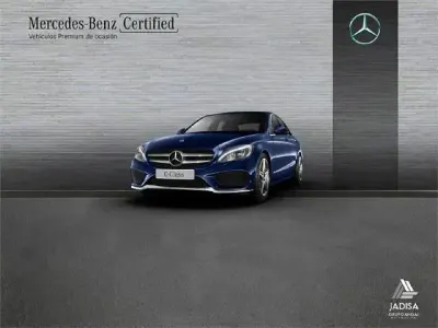 Usado Mercedes C220 170 CV (125 kW) 2017 Azul cavansita