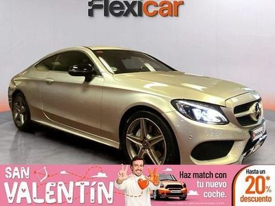Usado Mercedes C220 170 CV (125 kW) 2017 Gris Coupe