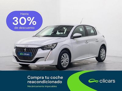 Usado Peugeot 208 Active 100 CV (73 kW) 2021 Blanco Utilitario