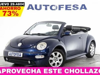 usado VW Beetle Cabrio 1.6i 102cv 2p #LIBRO, CUERO