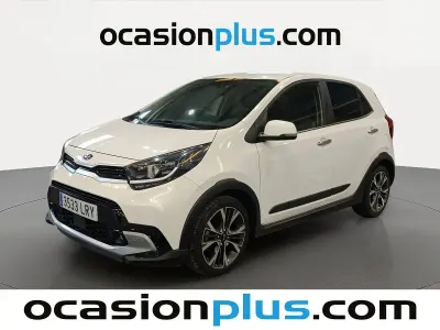 Usado Kia Picanto X-Line 100 CV (73 kW) 2021 Blanco Utilitario