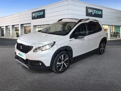Usado Peugeot 2008 GT-line 130 CV (95 kW) 2018 Blanco SUV