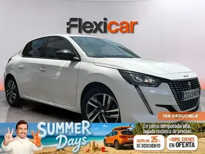 Usado Peugeot 208 Allure 100 CV (73 kW) 2023 Blanco Utilitario