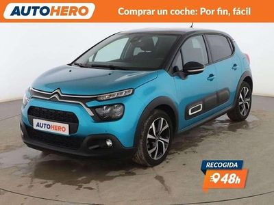 Usado Citroën C3 PureTech 110 CV (80 kW) 2021 Azul Utilitario