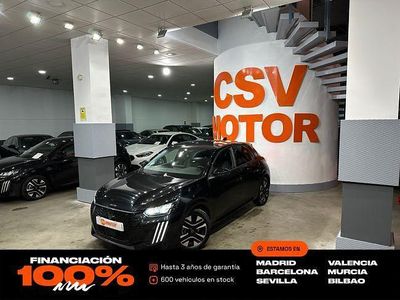 Usado Peugeot 208 Allure 103 CV (75 kW) 2025 Negro Utilitario