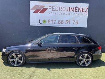 Usado Audi A4 S-Line 245 CV (180 kW) 2012 Negro Familiar