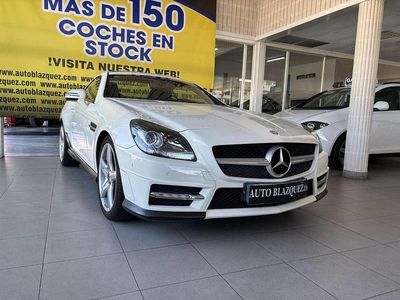 Usado Mercedes SLK250 204 CV (150 kW) 2012 Blanco Descapotable