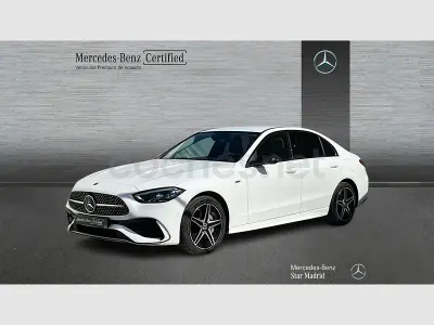 Usado Mercedes C300e 313 CV (230 kW) 2025 Blanco Berlina