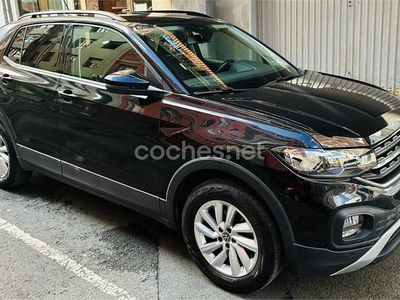 Usado VW T-Cross Edition 95 CV (69 kW) 2021 Negro SUV