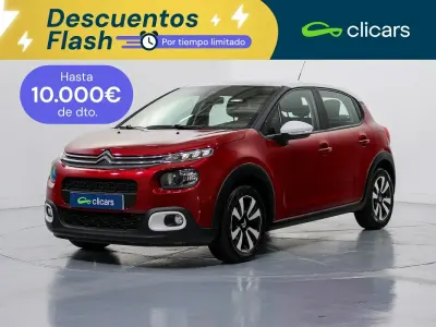 Usado Citroën C3 Feel 83 CV (61 kW) 2019 Rojo Utilitario