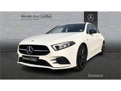 Usado Mercedes A180 AMG line 116 CV (85 kW) 2022 Blanco polar Berlina