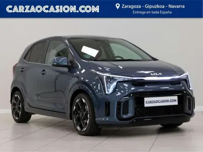 Usado Kia Picanto GT-Line 63 CV (46 kW) 2024 Azul Utilitario