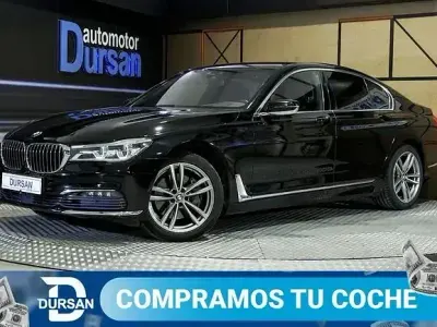 Usado BMW 730 Comfort Edition 268 CV (197 kW) 2016 Negro Berlina