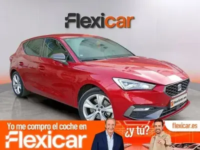 Usado Seat Leon FR 204 CV (150 kW) 2021 Rojo Berlina