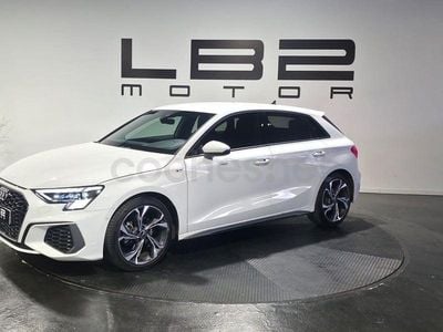 Usado Audi A3 S-Line 150 CV (110 kW) 2023 Blanco Berlina