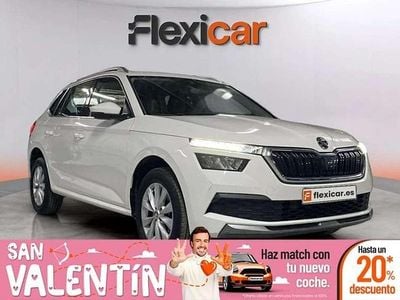 Usado Skoda Kamiq Ambition 110 CV (80 kW) 2021 Blanco SUV