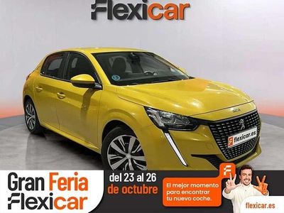 Usado Peugeot 208 Active 102 CV (75 kW) 2020 Amarillo Utilitario