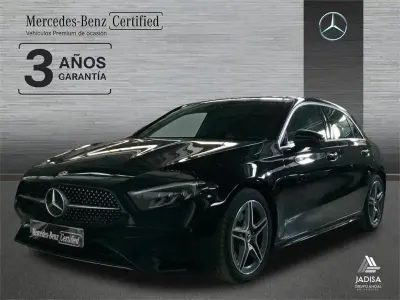 Usado Mercedes A180 AMG line 136 HP (100 kW) 2025 Preto Sedan