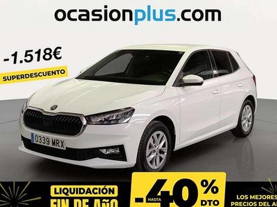 Usado Skoda Fabia Selection 95 CV (69 kW) 2024 Blanco Utilitario