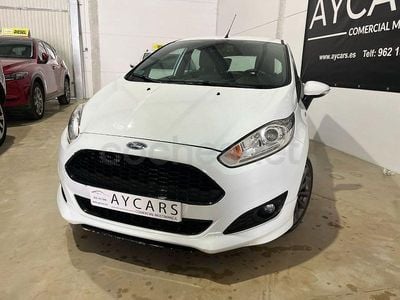 Usado Ford Fiesta ST-Line 85 CV (62 kW) 2017 Blanco Berlina
