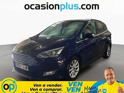 Usado Ford C-MAX Titanium 125 CV (91 kW) 2015 Azul Monovolumen
