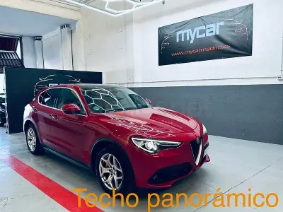 Usado Alfa Romeo Stelvio Executive 190 CV (139 kW) 2019 Rojo SUV