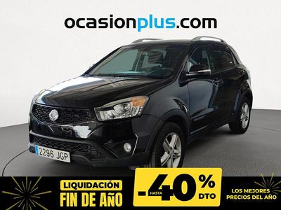 Negro Usado 2015 Ssangyong (KGM) Korando SUV | 9075 €