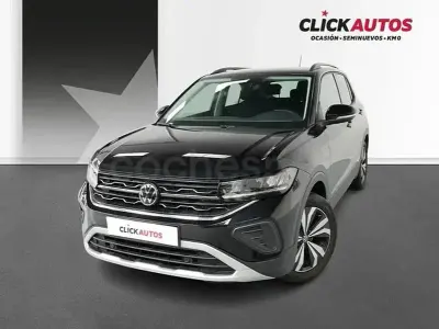 Usado VW T-Cross 95 CV (69 kW) 2024 Negro SUV