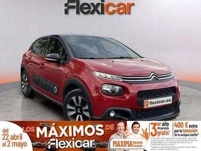Usado Citroën C3 PureTech 110 CV (80 kW) 2019 Rojo Utilitario