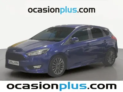 Usado Ford Focus ST-Line 125 CV (91 kW) 2018 Azul Utilitario