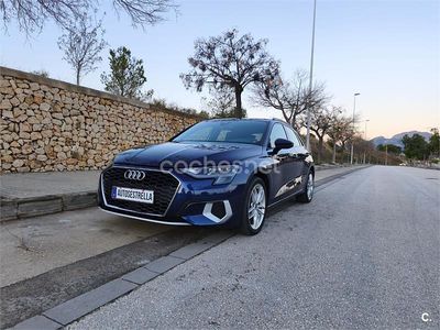 Azul Usado 2024 Audi A3 Advanced Plus Berlina | 25.400 € (Precio justo)
