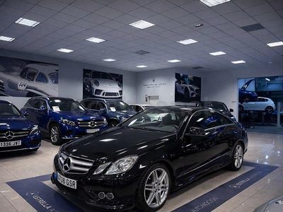 Usado Mercedes E250 204 CV (150 kW) 2009 Negro Coupe