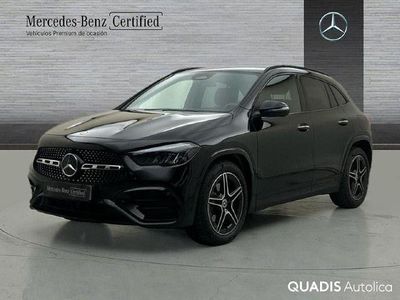 Usado Mercedes GLA200 AMG line 163 CV (119 kW) 2025 Negro cosmos SUV