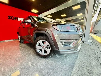 Usado Jeep Compass Sport 140 CV (102 kW) 2018 Azul SUV