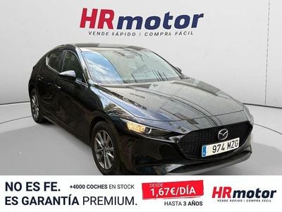 Usado Mazda 3 Prime-Line 140 CV (102 kW) 2025 Negro Berlina