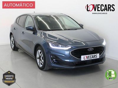 Usado Ford Focus Trend+ 120 CV (88 kW) 2022 Azul Utilitario