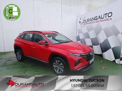Rojo Usado 2021 Hyundai Tucson SUV | 20.990 € (Precio justo)