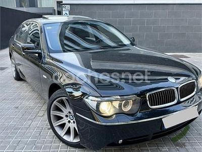 Usado BMW 745L 333 CV (244 kW) 2004 Negro Berlina