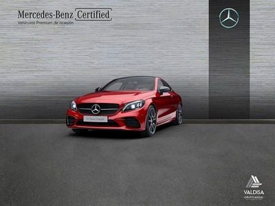 Rojo Usado 2022 Mercedes C220 Coupe | 41.900 € (Precio justo)
