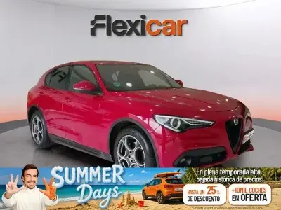 Usado Alfa Romeo Stelvio Sprint 160 CV (117 kW) 2022 Rojo SUV