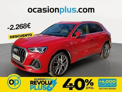 Usado Audi Q3 S-Line 150 CV (110 kW) 2019 Rojo SUV