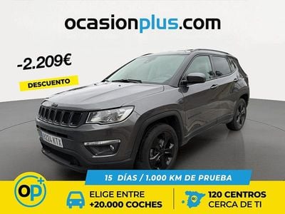 Usado Jeep Compass Night Eagle 120 CV (88 kW) 2019 Gris SUV