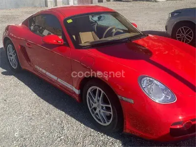 Usado Porsche Cayman 245 CV (180 kW) 2007 Rojo Coupe
