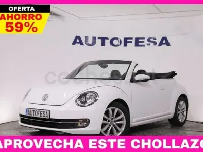 Usado VW Beetle Design 110 CV (80 kW) 2015 Blanco Utilitario