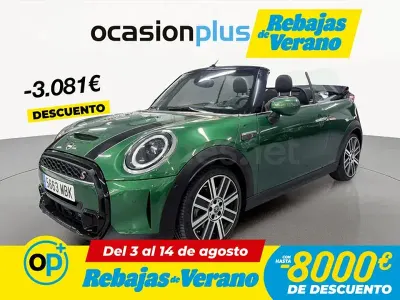 Usado Mini Cooper S Cabriolet 178 CV (130 kW) 2022 Verde Descapotable