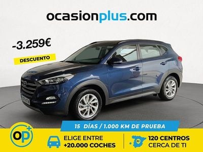 Azul Usado 2019 Hyundai Tucson SUV | 21.000 € (Precio justo)